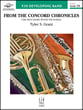 From the Concord Chronicles Concert Band sheet music cover